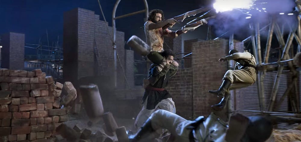 《RRR》中8个最令人瞠目结舌的场景，排名