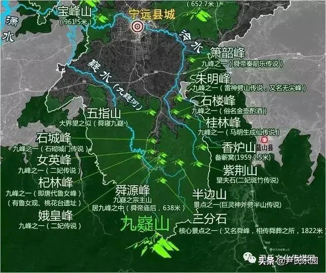 第九章：九疑地区的舜帝传说：一、舜帝传说圈的形成