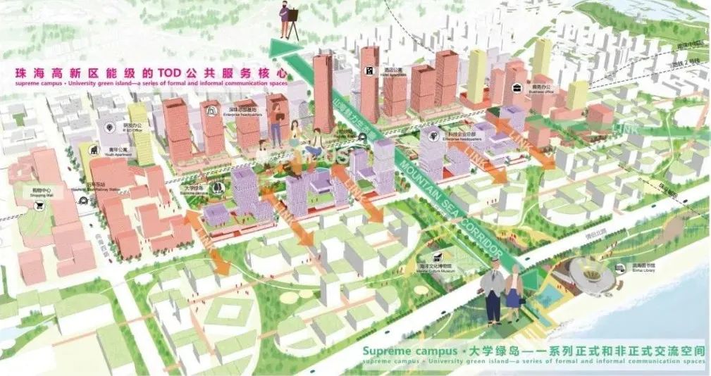 深珠合作区示范区（后环片区）城市设计国际竞赛方案 / ISA意厦国际