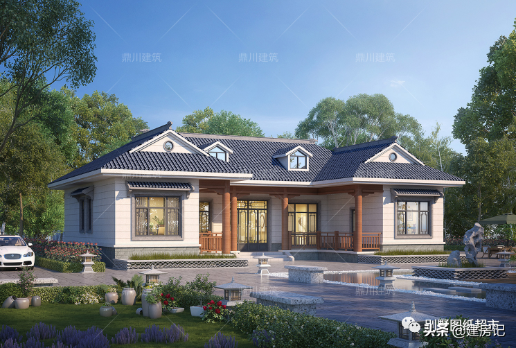 回农村自建养老房，四川这6套颜值高还实用，造价不高，外观超美