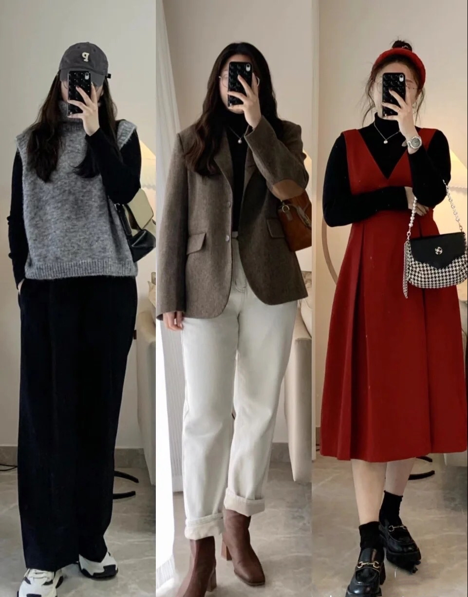 微胖的女学生春季穿搭技巧(春季穿搭女学生初中)