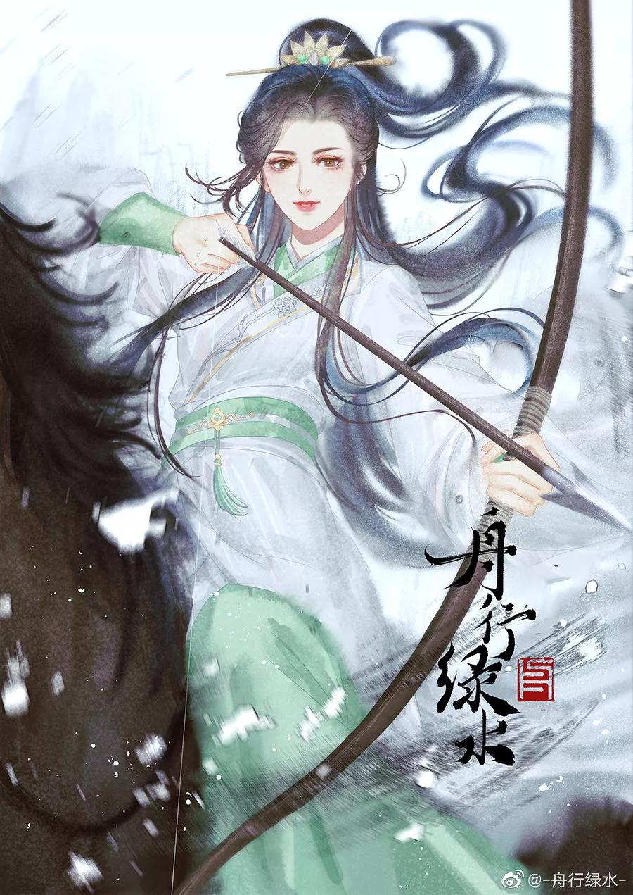 20220507插画壁纸古风小解解图片欣赏