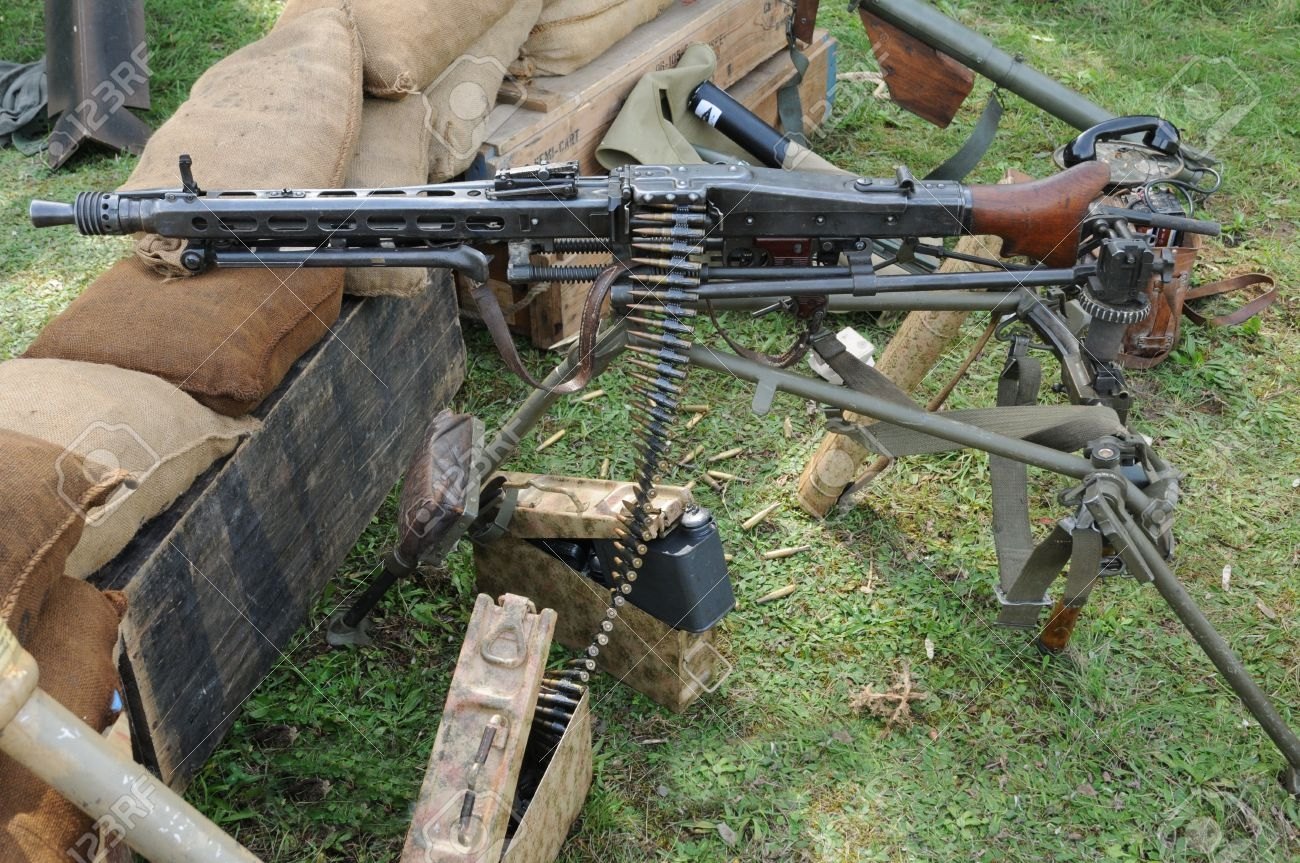 伯格曼MG15轻机枪图片