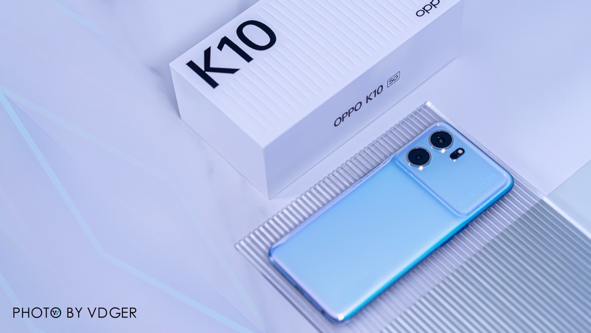 OPPO K10冰魄蓝开箱，首发天玑8000-MAX，这一次诚意满满