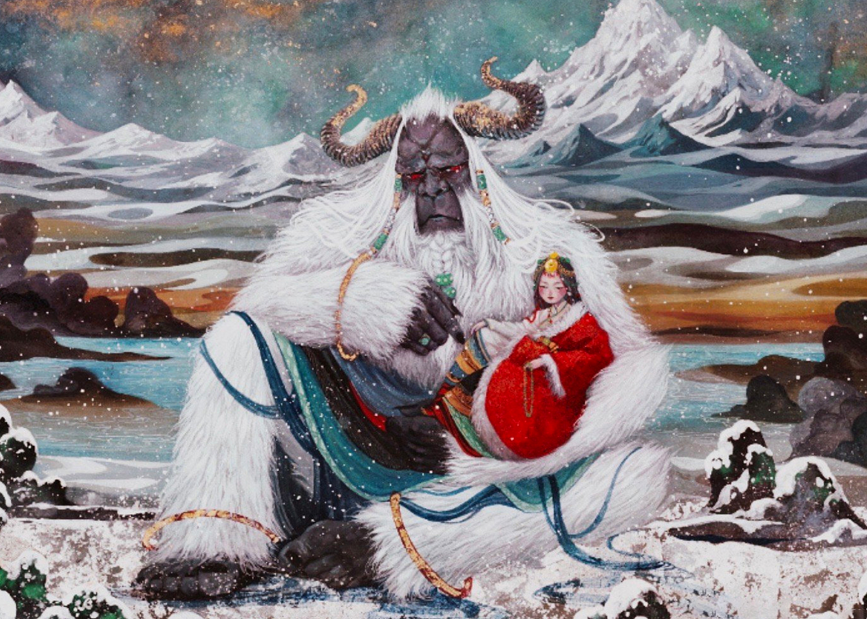 藏地八大神秘传说:萨迦女妖让人畏惧,"香巴拉秘境"令人神往