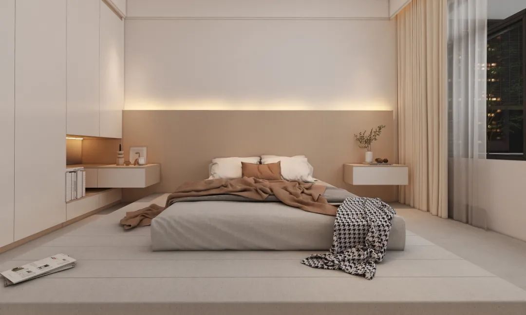 215m²原木轻奢风，住进这样的奶茶色暖居，太治愈了