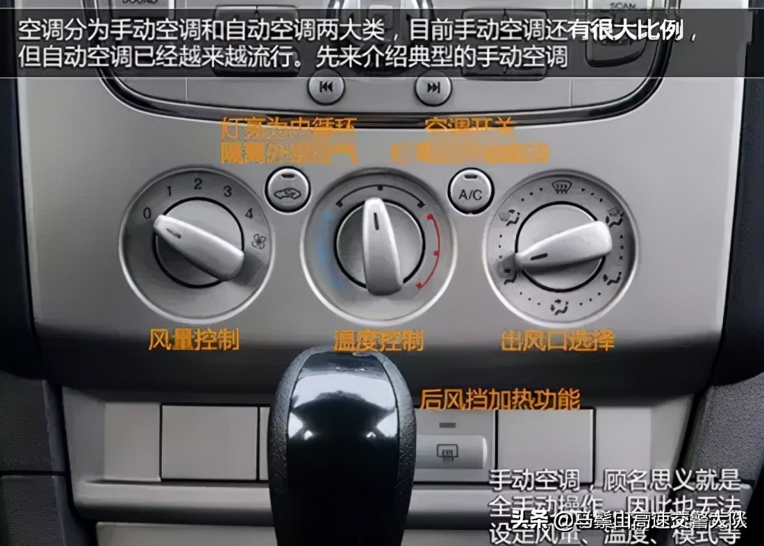 一分鐘教你看懂汽車所有按鍵，很實用