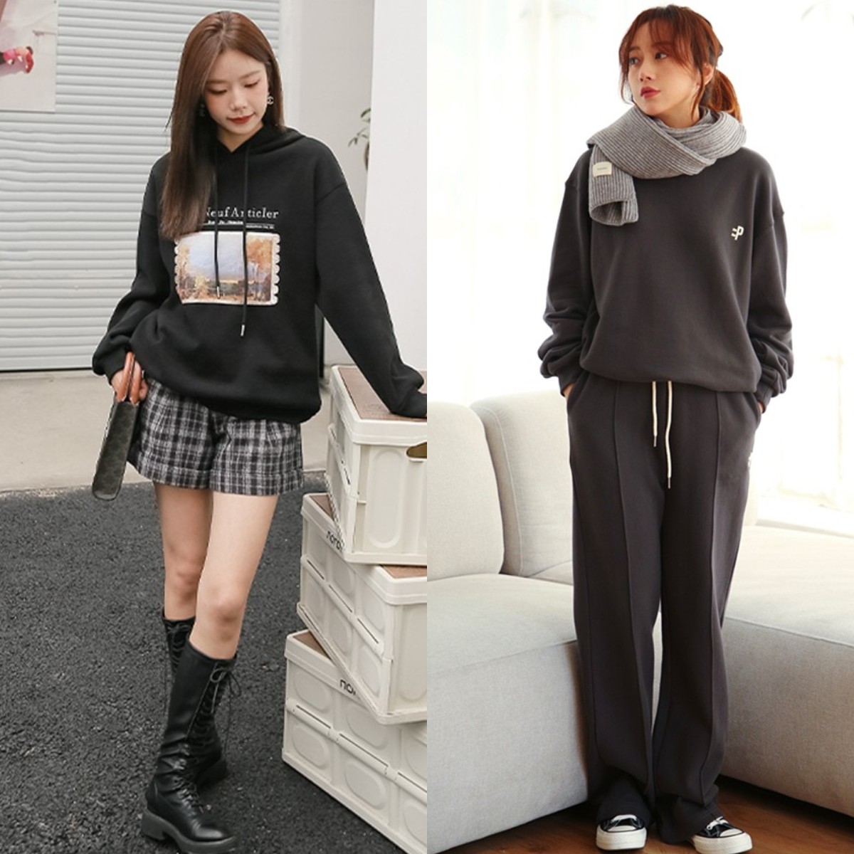 卫衣搭配哪些"裤子"更显瘦?掌握这些穿搭思路,减龄舒适还实用