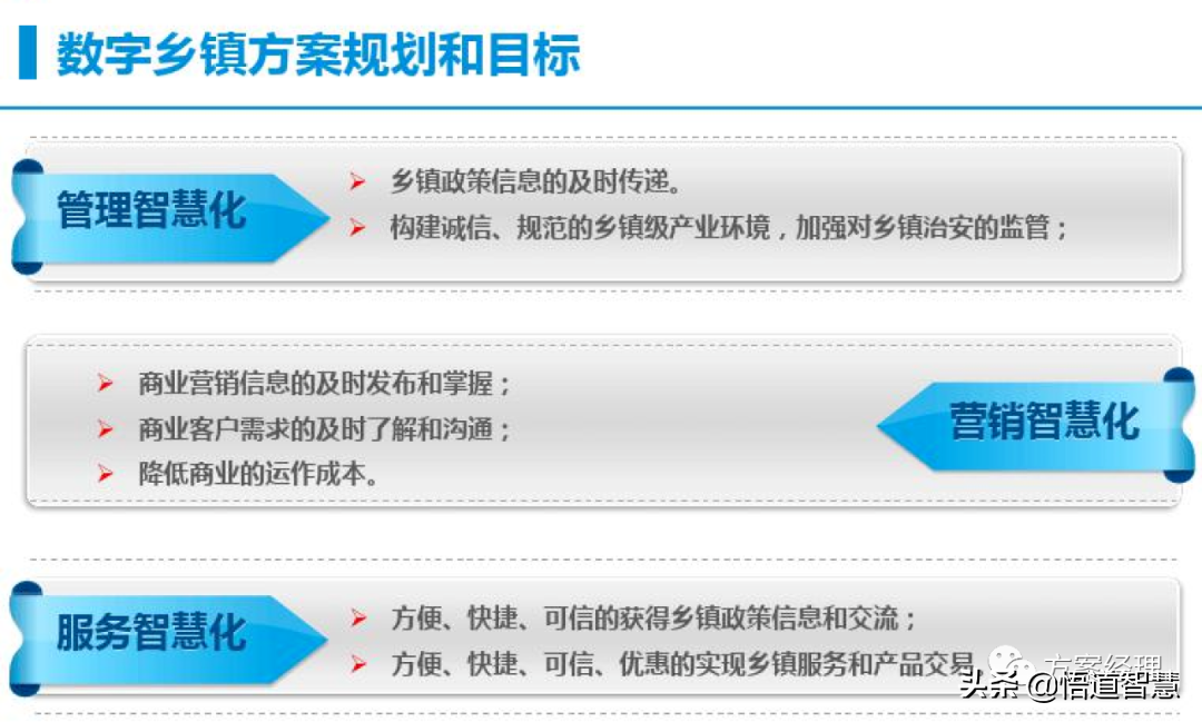 智慧乡镇整体规划建议方案(ppt)