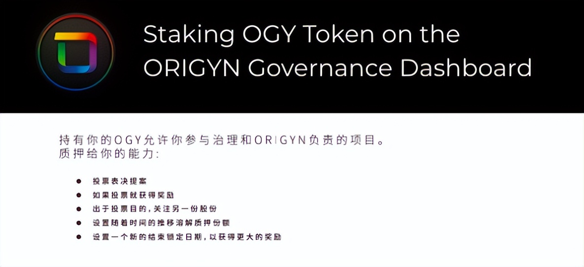 ORIGYNʽ$OGY Stakingһ̬