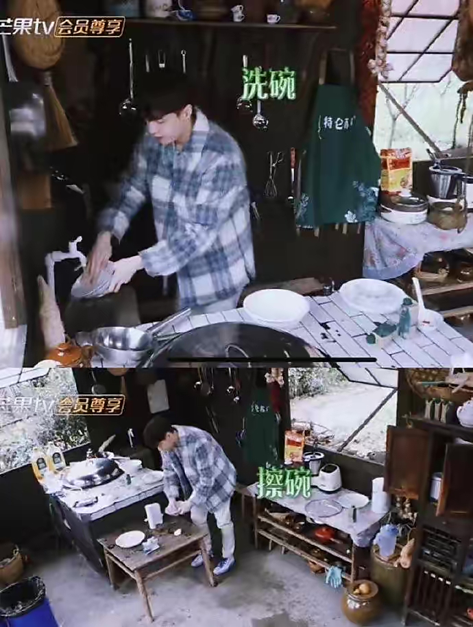 网友爆料《向往6》雇阿姨洗碗，“洗碗阿姨”原来是张子枫