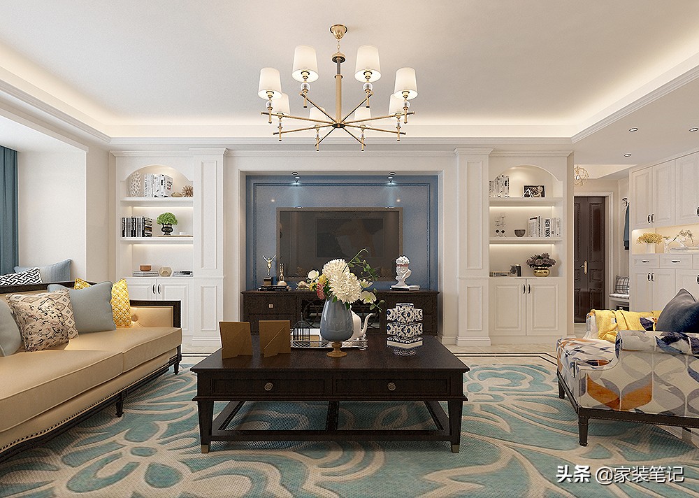 看了桂林夫妻的新房装修，让我喜欢上了美式风格，时尚前卫又实用