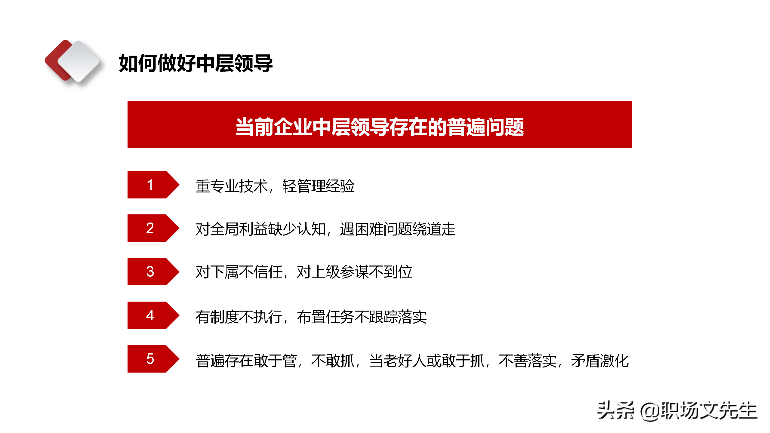 领导干部靠什么来领导？28页中层管理干部培训，中层领导管理技能