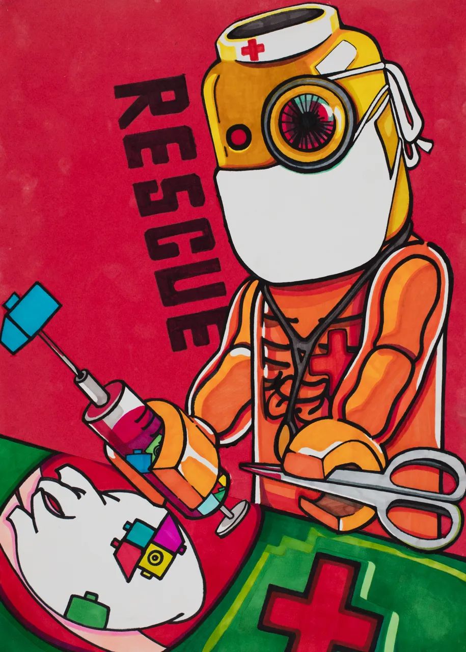 2022广州美术学院附中师生作品展！实不相瞒，很广美