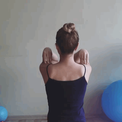 想拥有子枫妹妹同款的直角肩嘛？斜方肌还会越来越大？