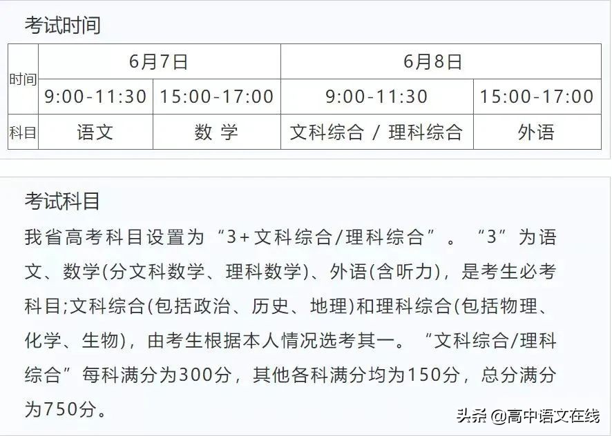 为什么高考要回收“草稿纸”？长知识了，附各省高考科目时间安排