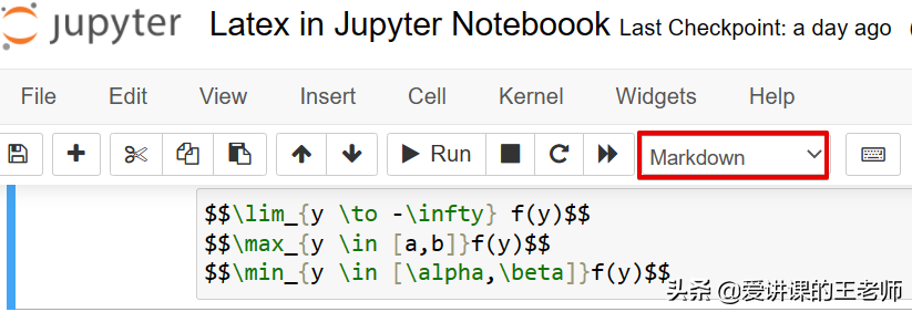 如何在 Jupyter 中使用 LaTeX