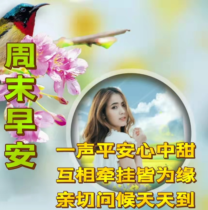 周六新的一天开始早安精美语句说说心情，天亮一声早，凡事都美好