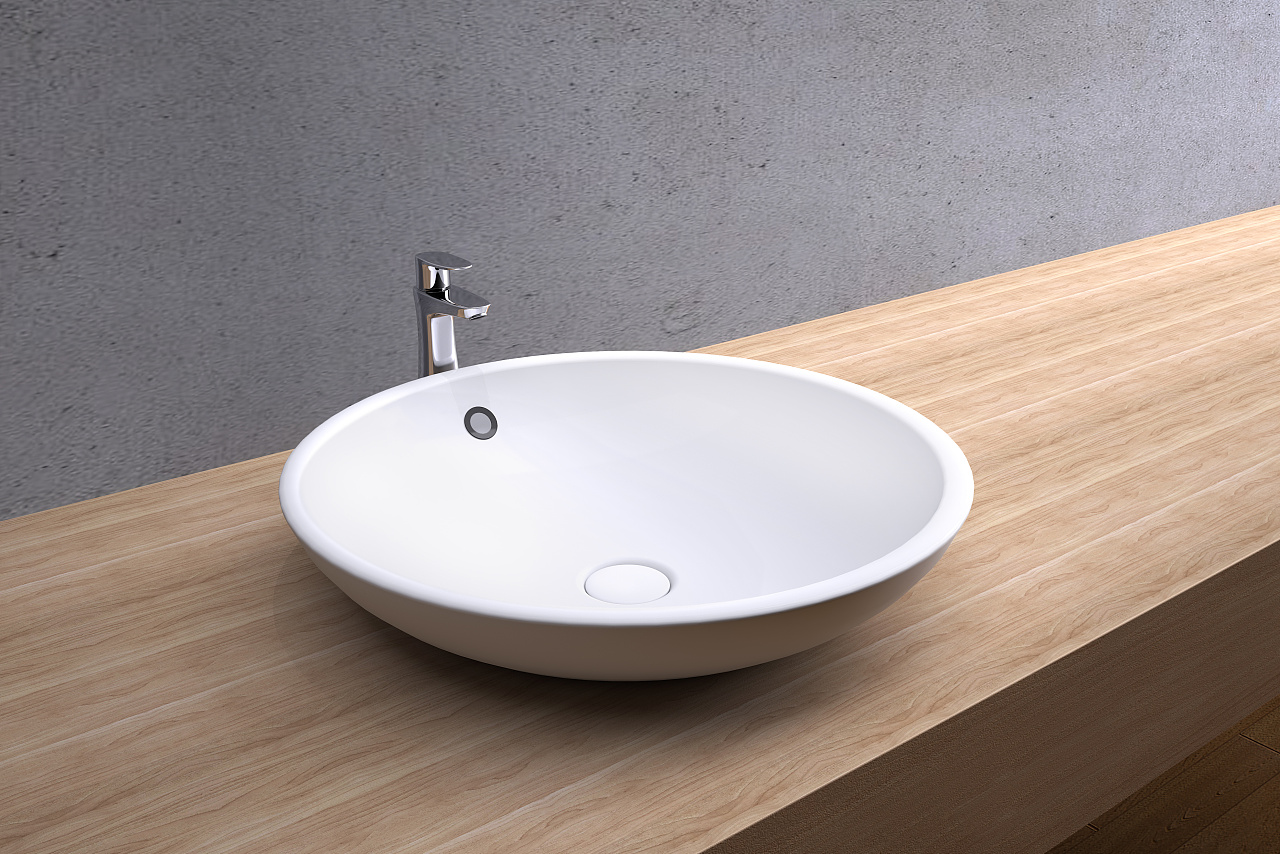 方便更换面盆及水管缺点︰日常清洁和抹水较麻烦直接将面盆放在厕柜