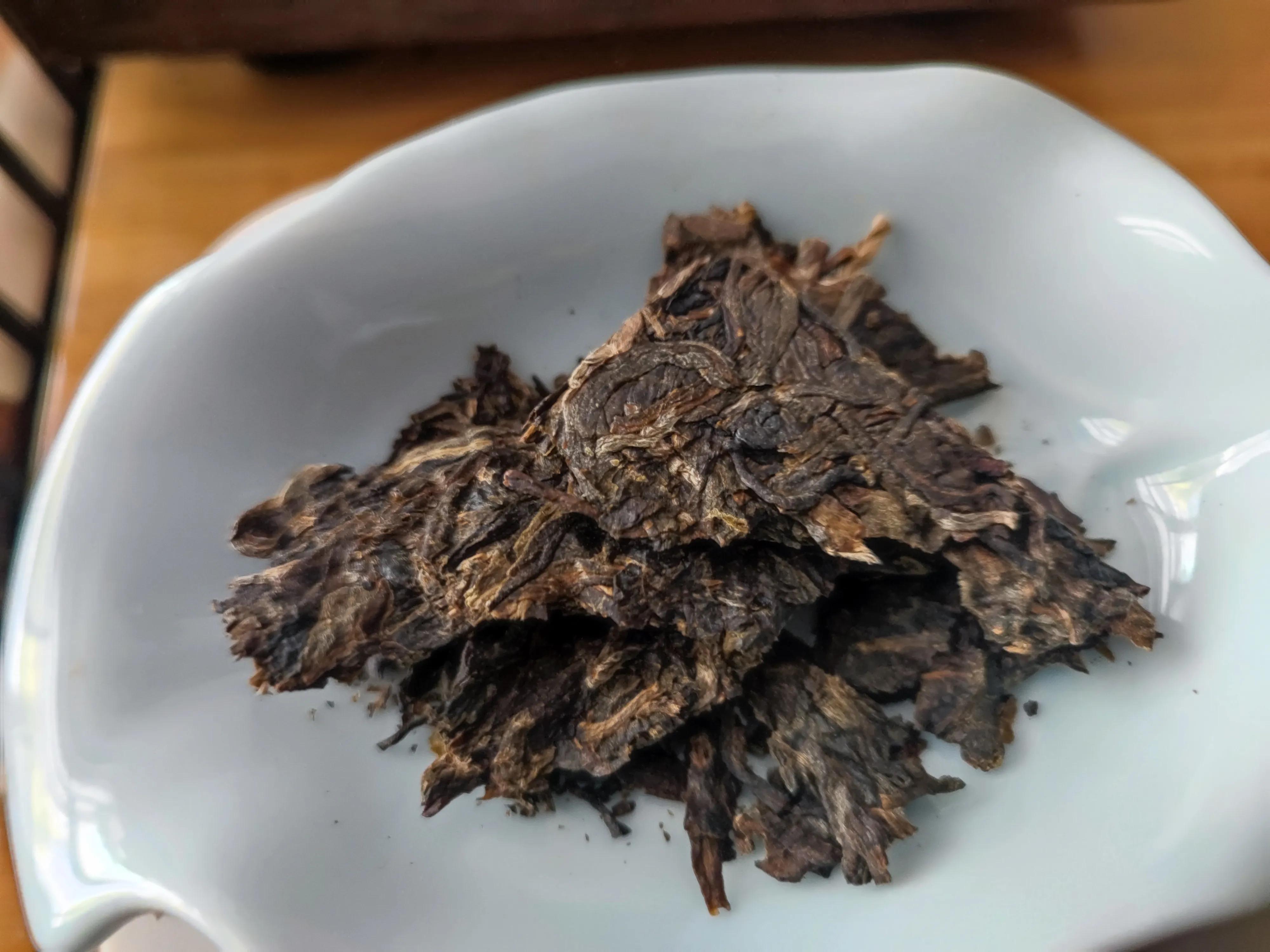 青砖茶价格多少钱一块虎山行开汤之福今布朗九号青砖2021