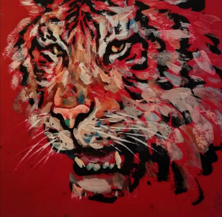 中西合璧,画全球最"凶"的纸老虎