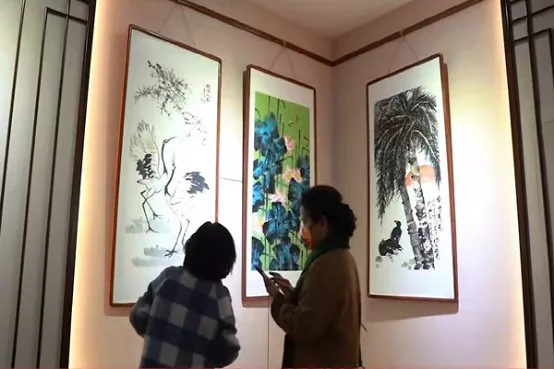 ​“百花迎春”滨州市第二届花鸟画美术作品展开幕