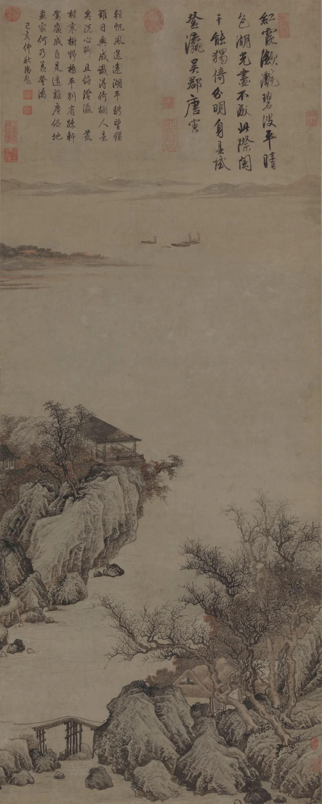 “斯文传古风——邓拓捐赠古代绘画精品展”开展