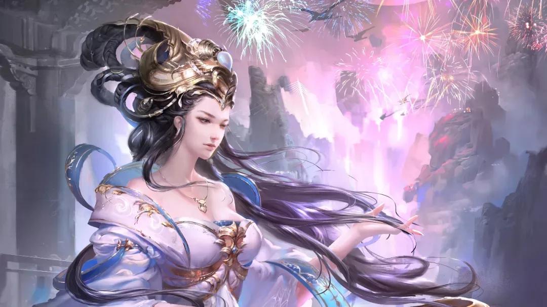 20220507插画壁纸古风小解解图片欣赏