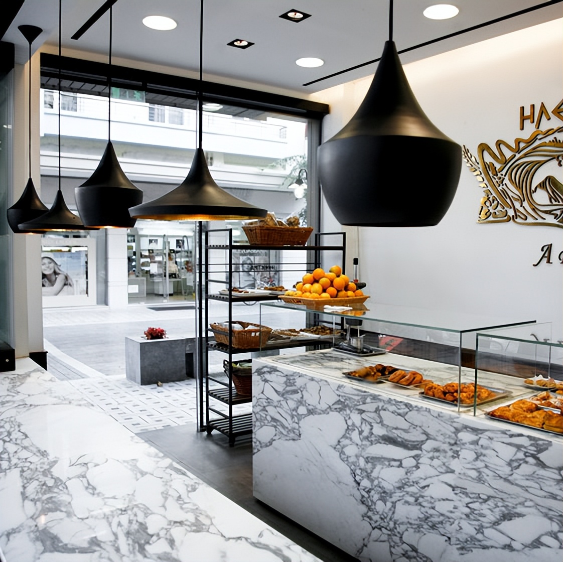 小小的店面，装修出让消费者愉悦的效果