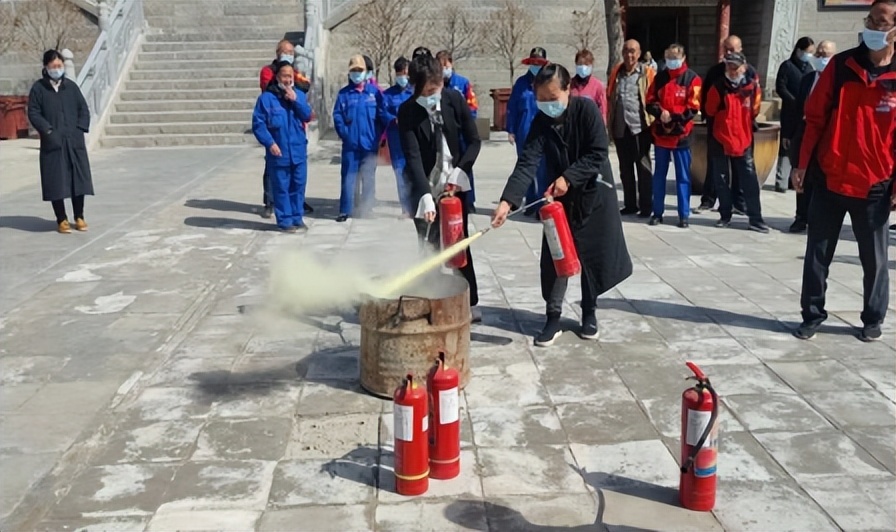 清明节前春季消防安全知识培训