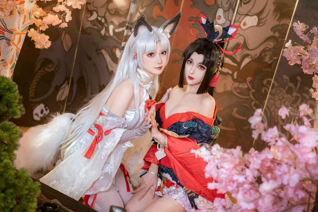 《永劫无间》Cosplay迦南龙门飞天太逼真了~