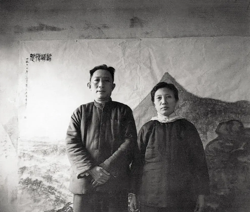 傅抱石&罗时慧：相爱一生，绵绵情意汇清流