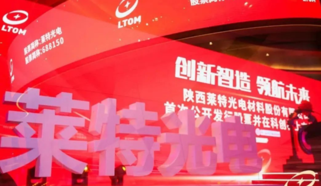 科创板迎来莱特光电上市，首次公开招股，募资8.82亿元 快讯 第1张