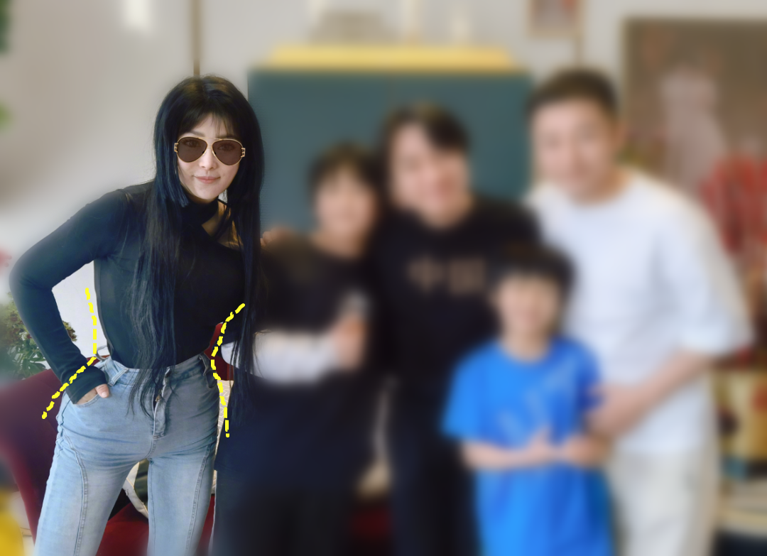 冉莹颖这是咋了？怎么突然美成吉娜了？？老公邹市明看傻了