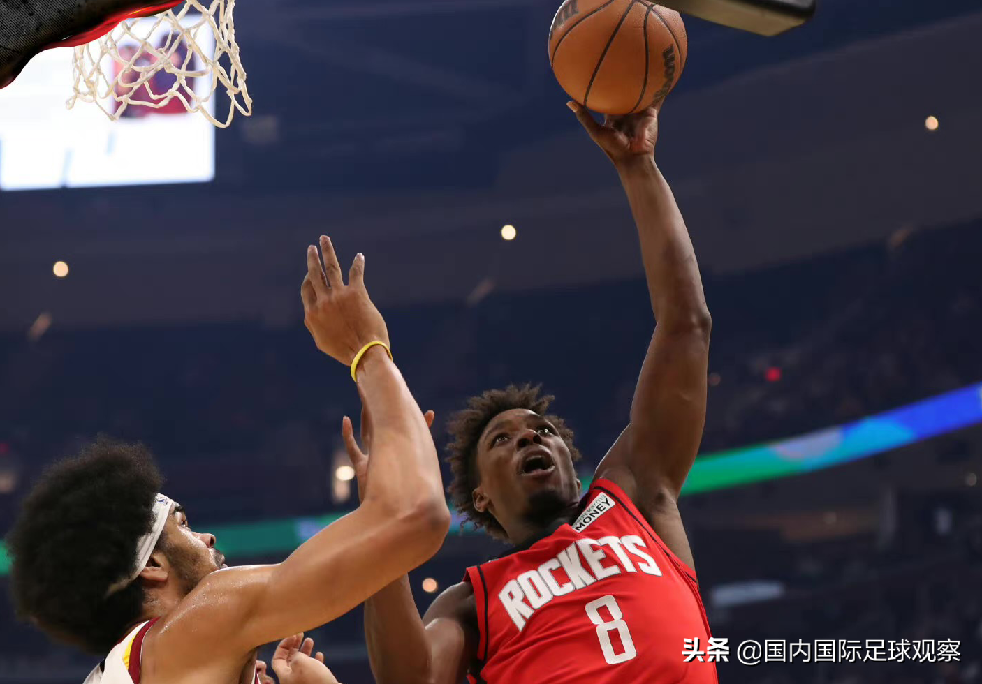 火箭vs骑士(NBA！火箭队89-124骑士队！相差35分！火箭28场19负！申京19分)