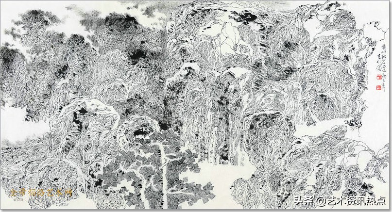 生命的纹理 心灵的气象-刘克仁先生山水画近作展