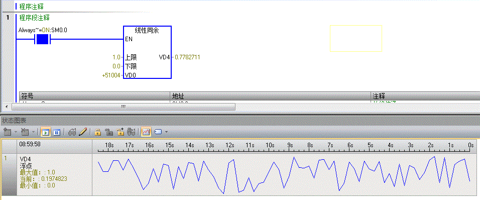 在200 smart中生成伪随机数