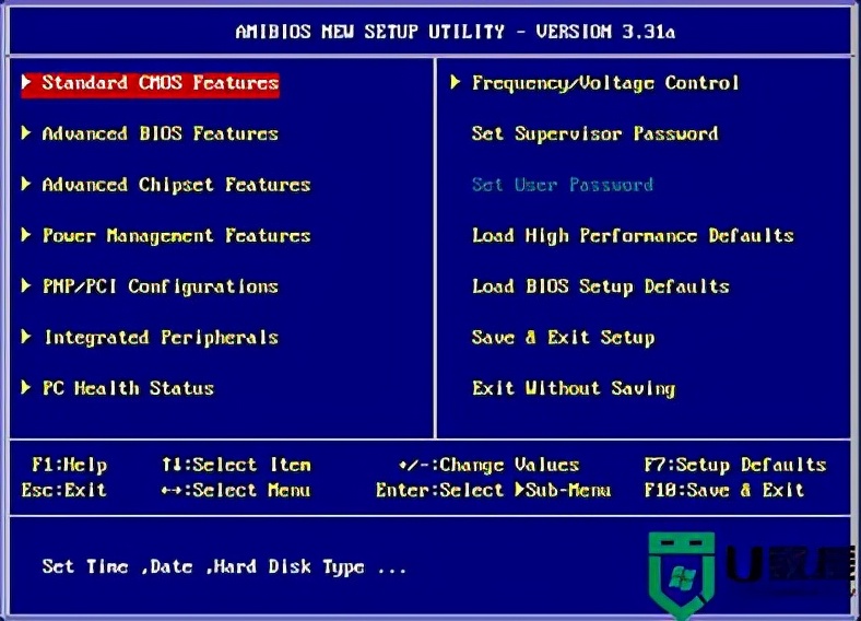 cmos设置错误cmos设置和硬盘分区
