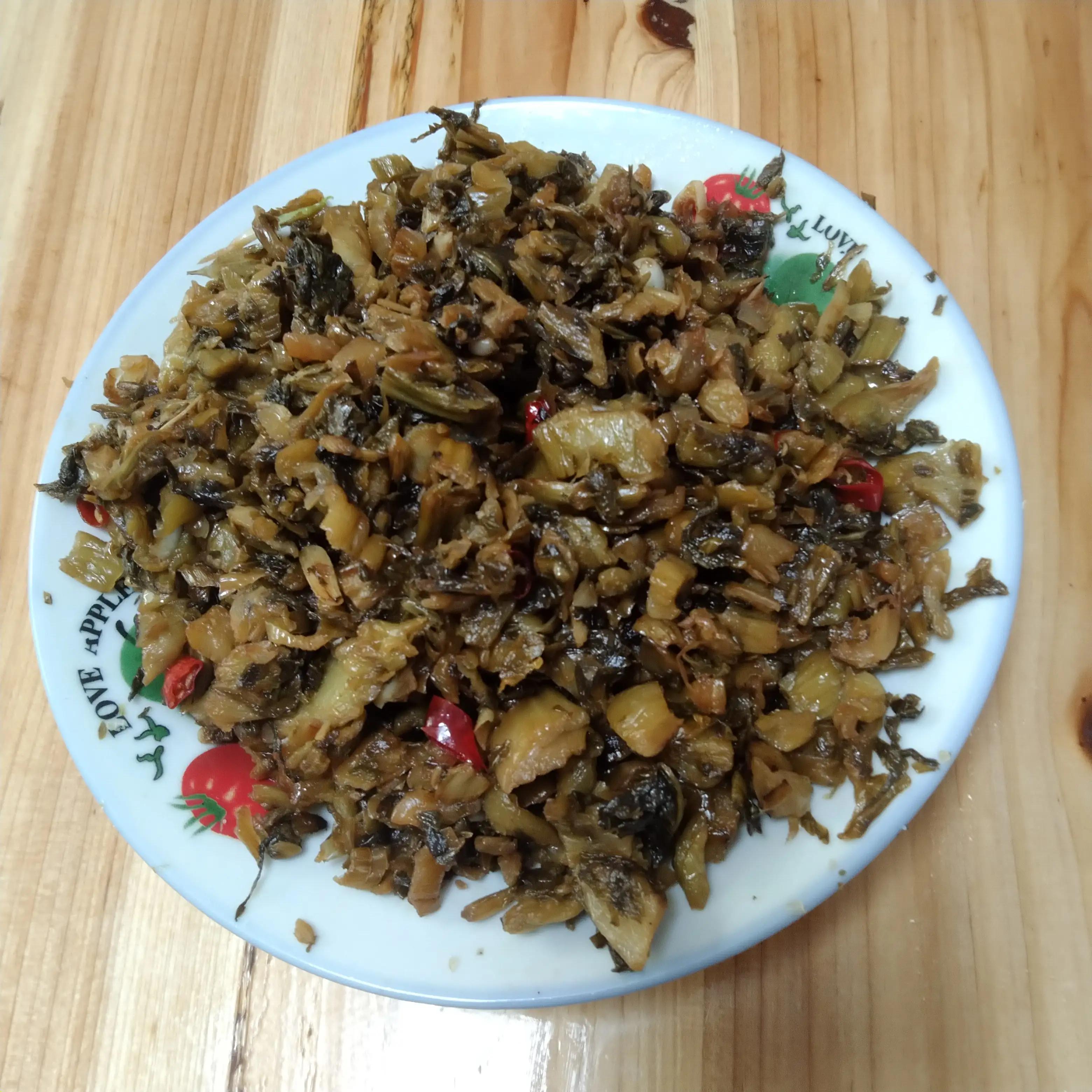 干酸菜的做法和步骤(正宗农家酸菜干的做法)