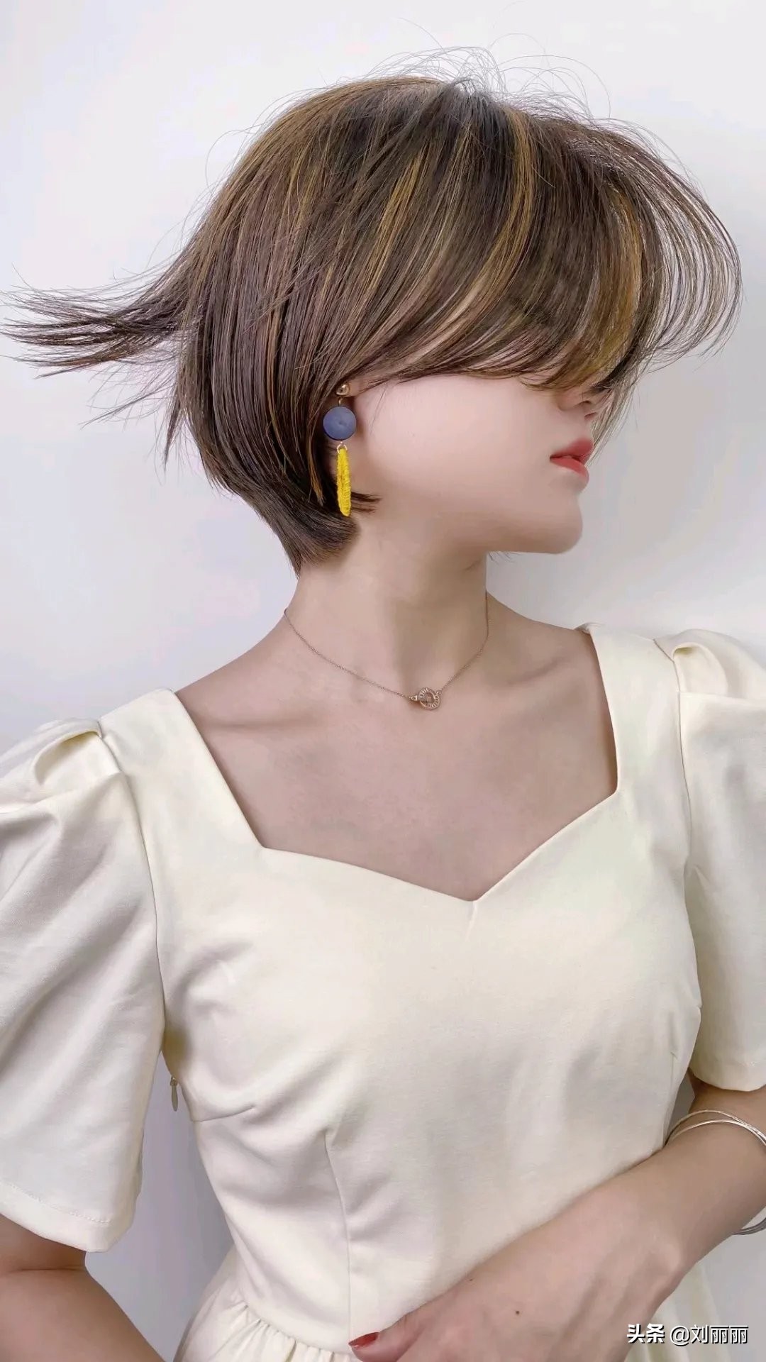 长碎发发型图片女(年底了) - 赤虎壹号