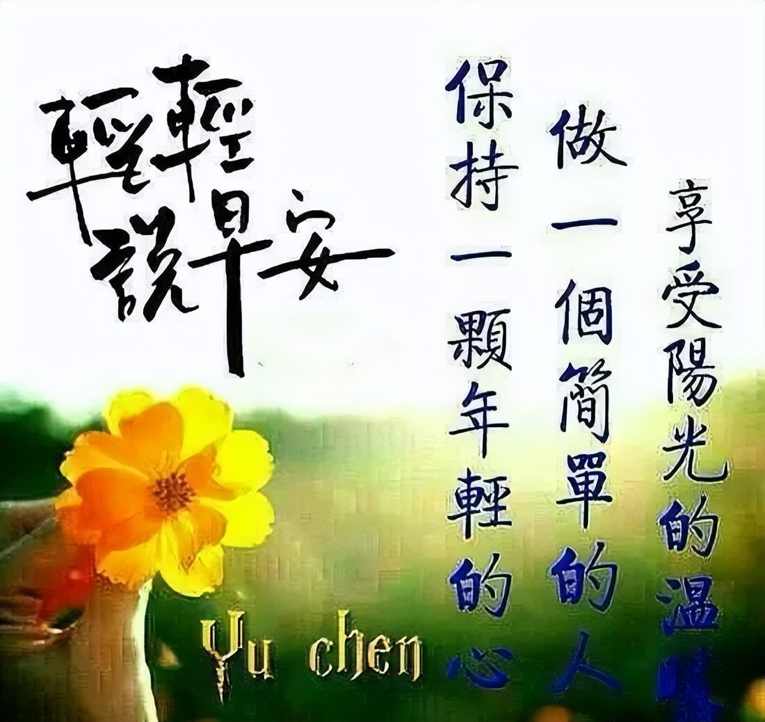 新版早上好表情包，岁月静好 ,平平安安，福气满满，好运常在图片