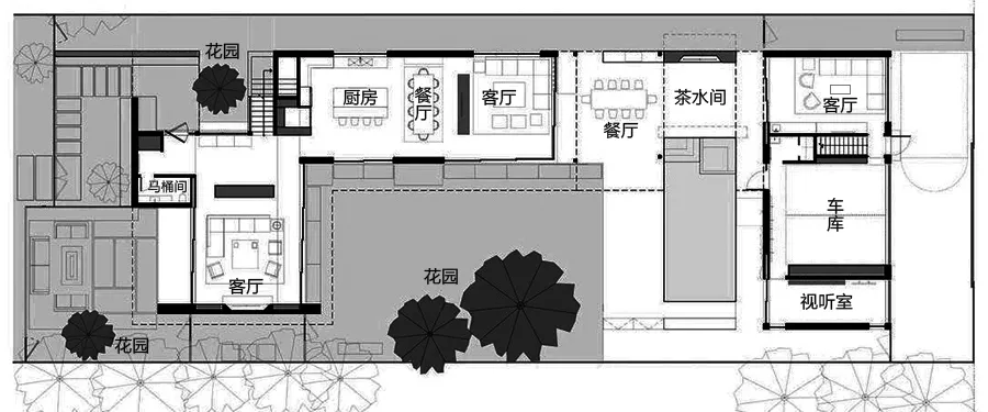 国外500㎡以上自建别墅,都带庭院跟泳池,这两套简直教科书