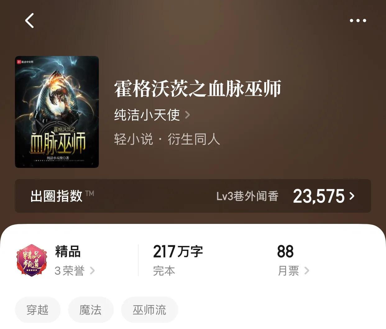 八本巫师流小说，超强巫师，应该会暴打战士吧