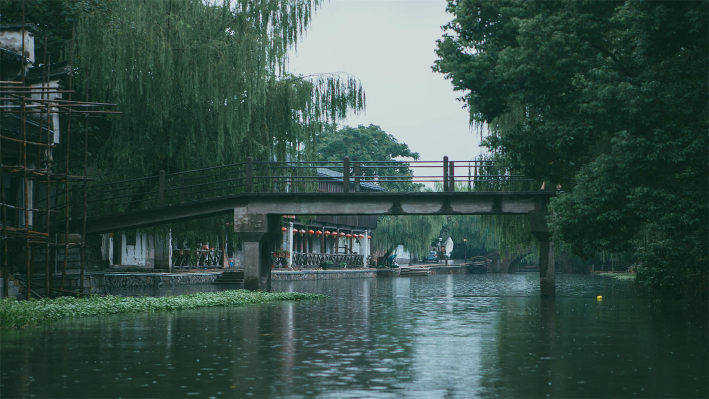 冬日思雨，一缕清风，一片流云