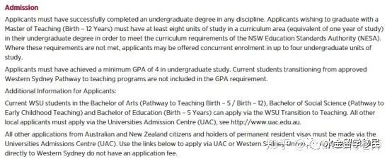 澳洲幼教-职业评估+各院校专业信息