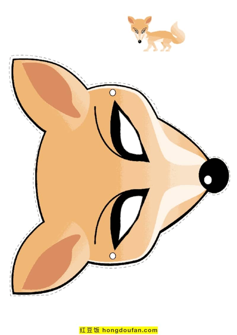 16张万圣节,嘉年华,派对和庆祝活动的梦幻面具图纸打印