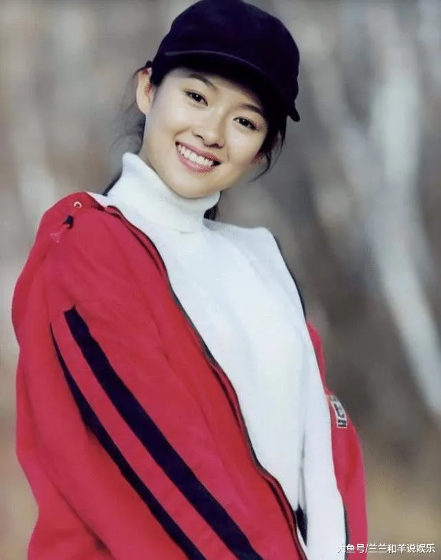 章子怡，年轻时的几张片