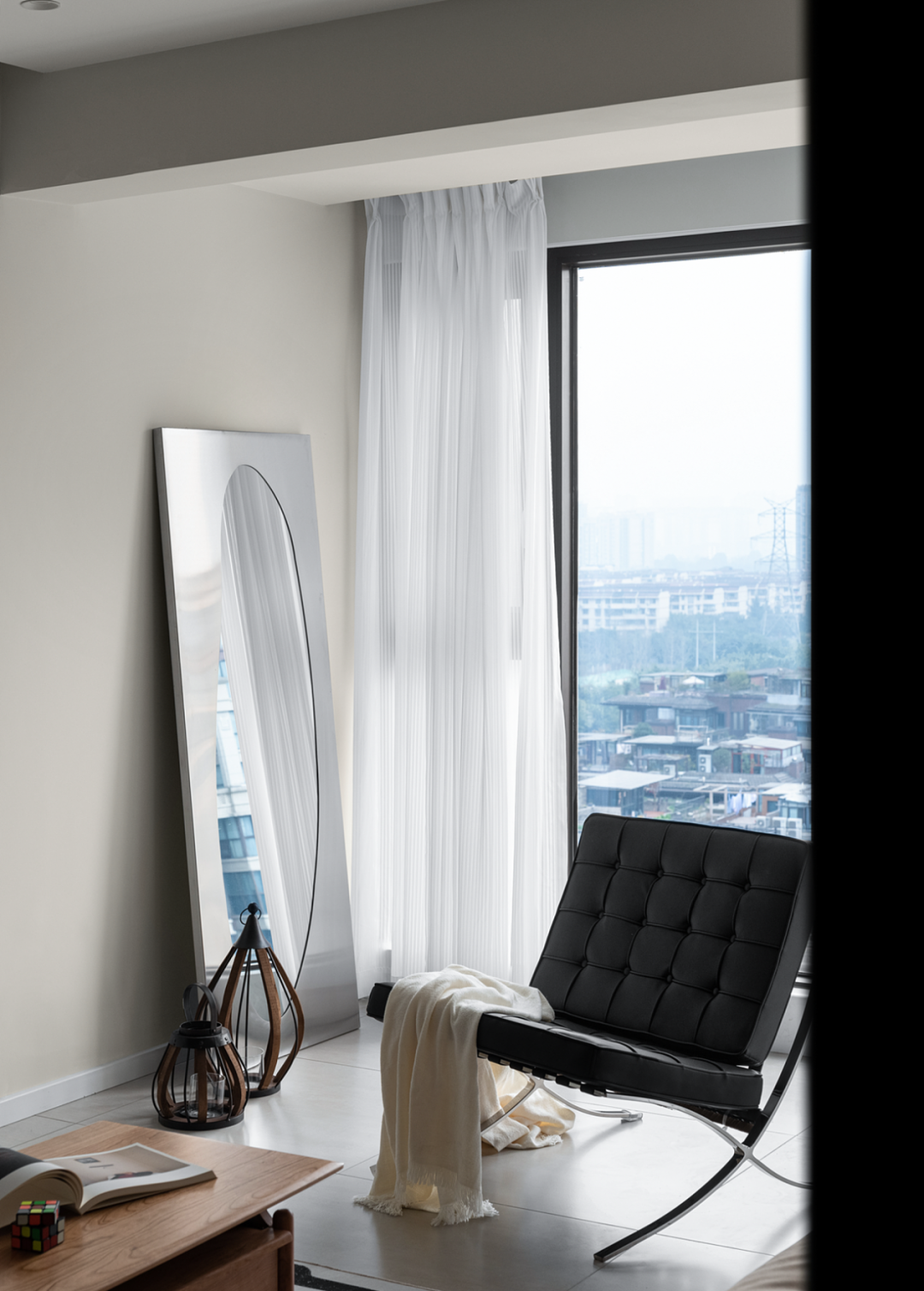 88m²办公区+生活区：他家诗意极简风，让小夫妻安排的明明白白