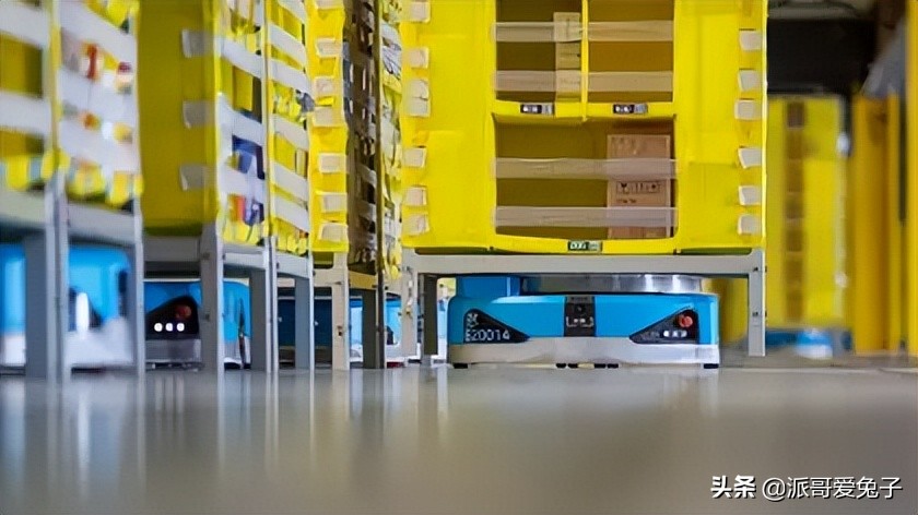 亚马逊让自主机器人在仓库工人之间工作