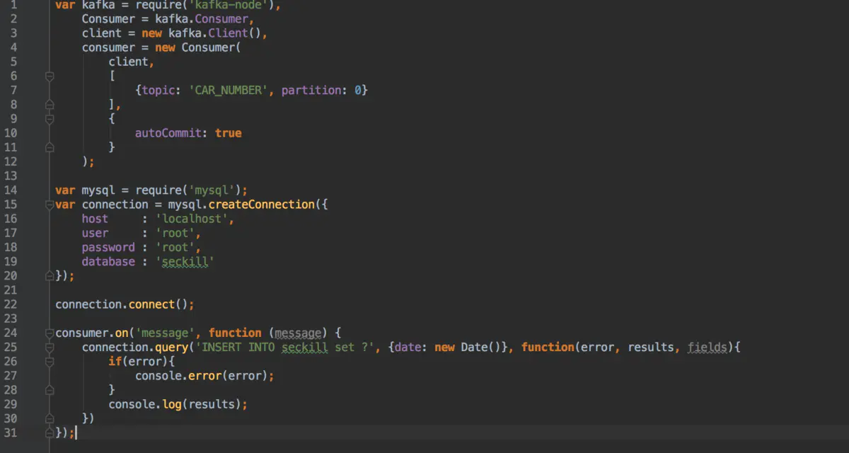 一次模拟简单秒杀场景的实践 Docker + Nodejs + Kafka + Redis + MySQL